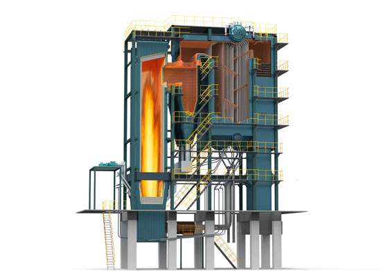 SHX Circulating Fluidized Bed(CFB) Hot Water Boiler