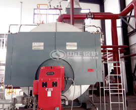15 Tons WNS Condensing Gas Boiler Project