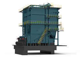 DHL Coal Fired Hot Water Boiler